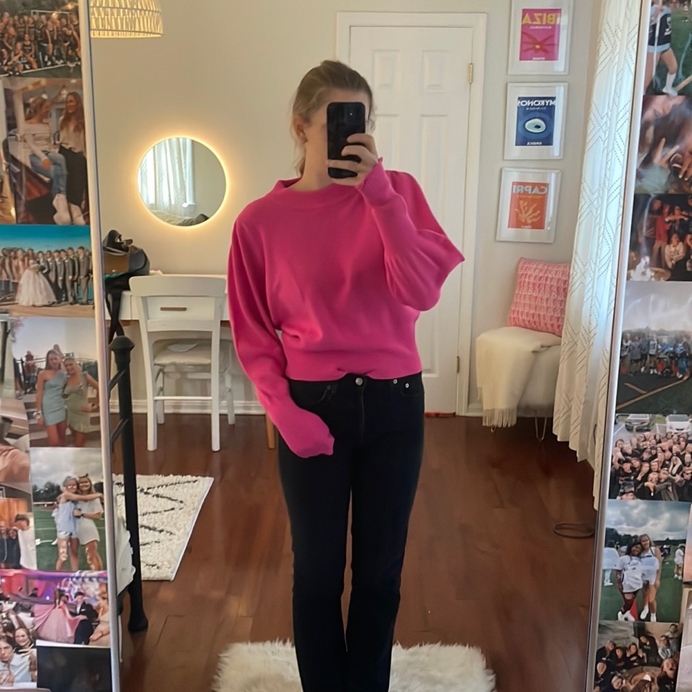French Connection Pink Sweater